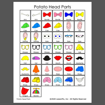 Potato sales head parts